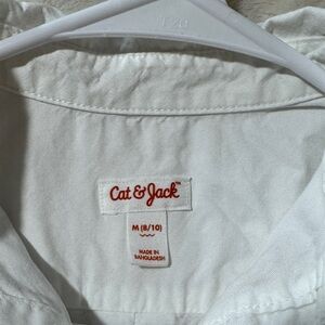 Cat & Jack White Button-Down Shirt